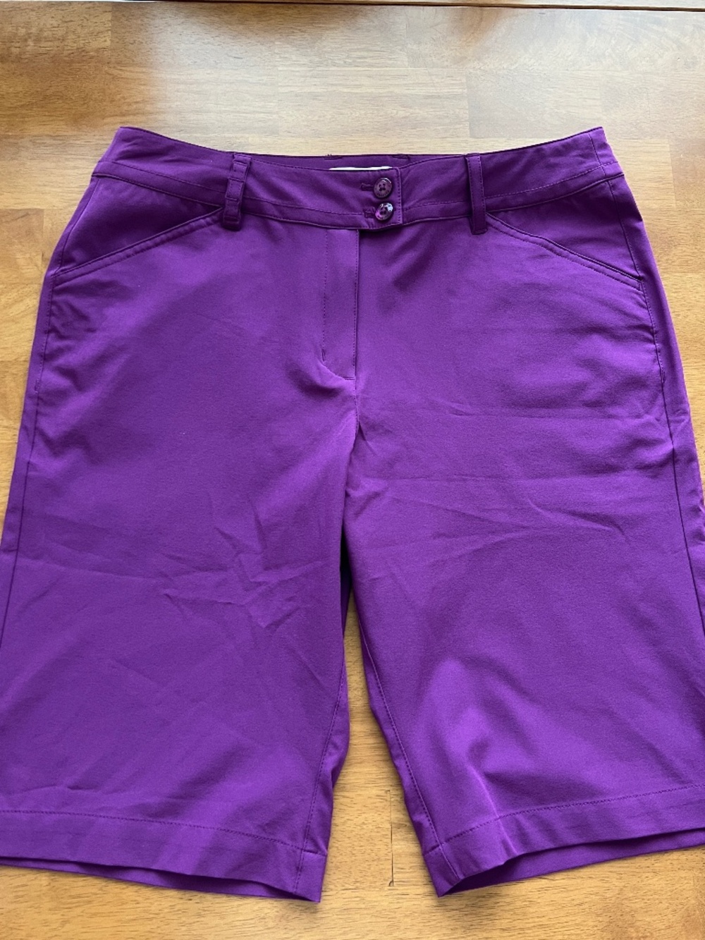 Callaway Opti-Dri Comfort Performance Women's Golf Shorts Purple - Size 8 - NWT